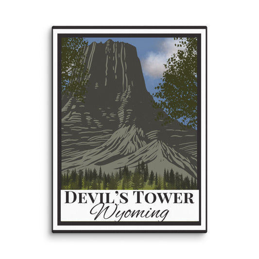 Devil’s Tower Canvas