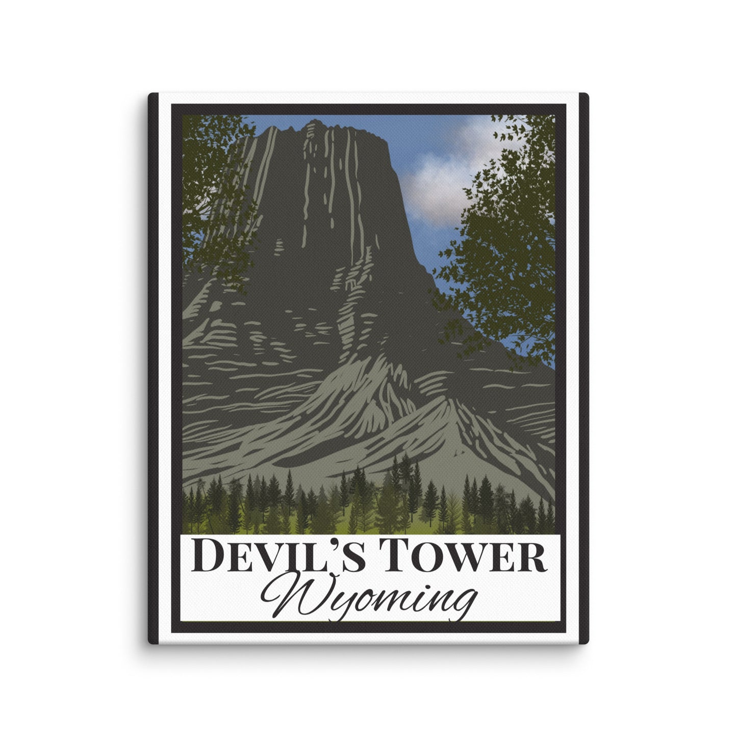 Devil’s Tower Canvas