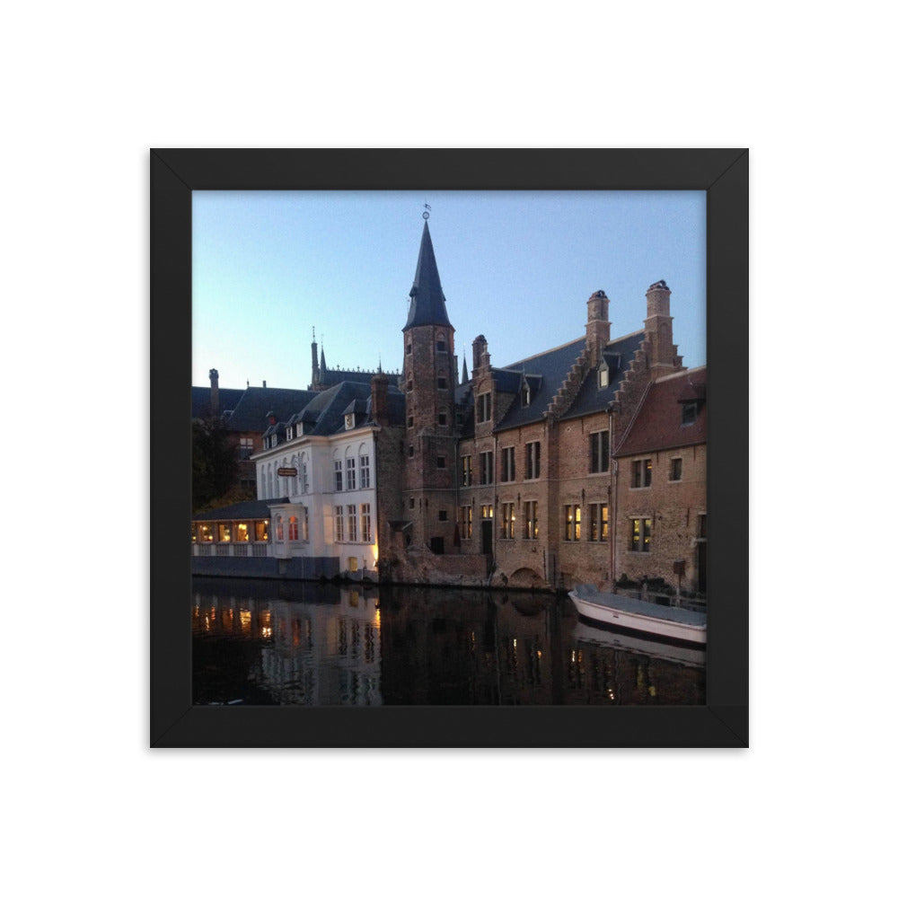 Bruges Framed Poster