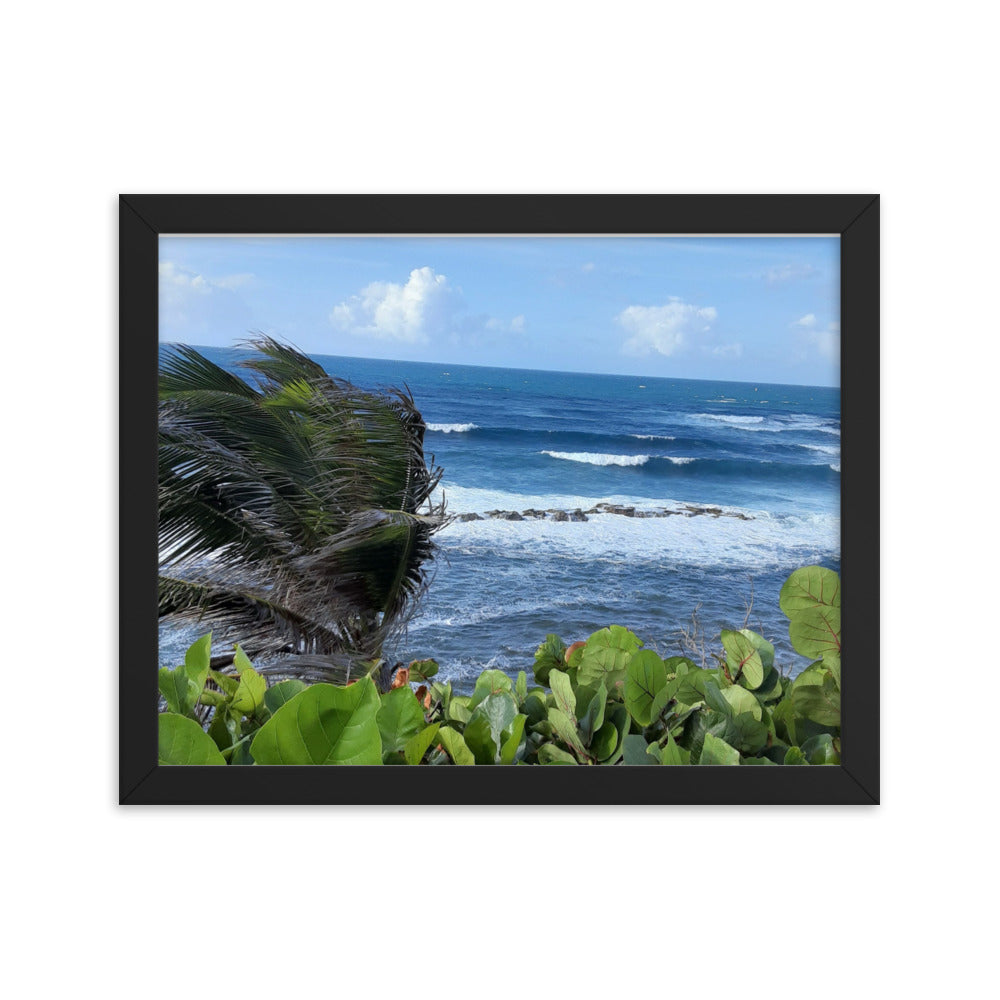 Ocean Breeze Framed Poster