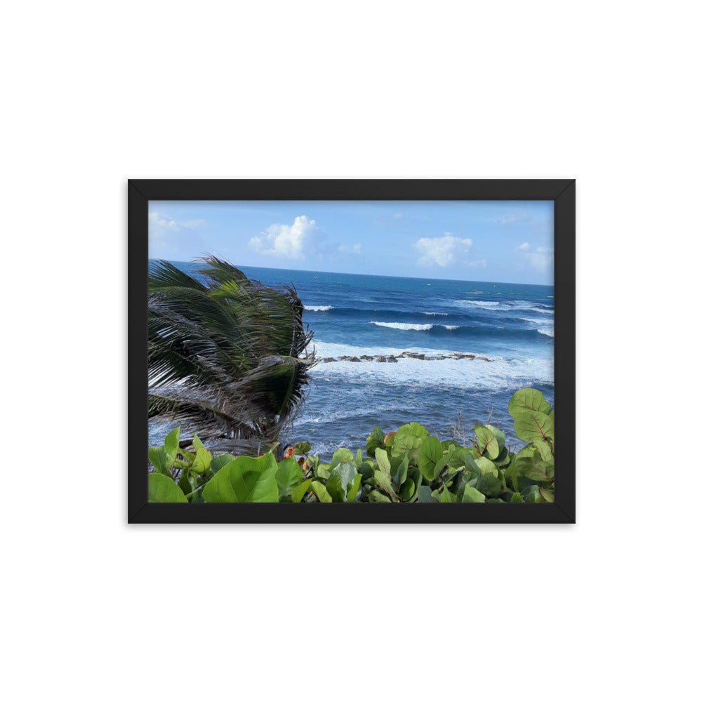 Ocean Breeze Framed Poster