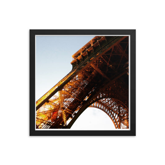 Eiffle Tower Framed Poster