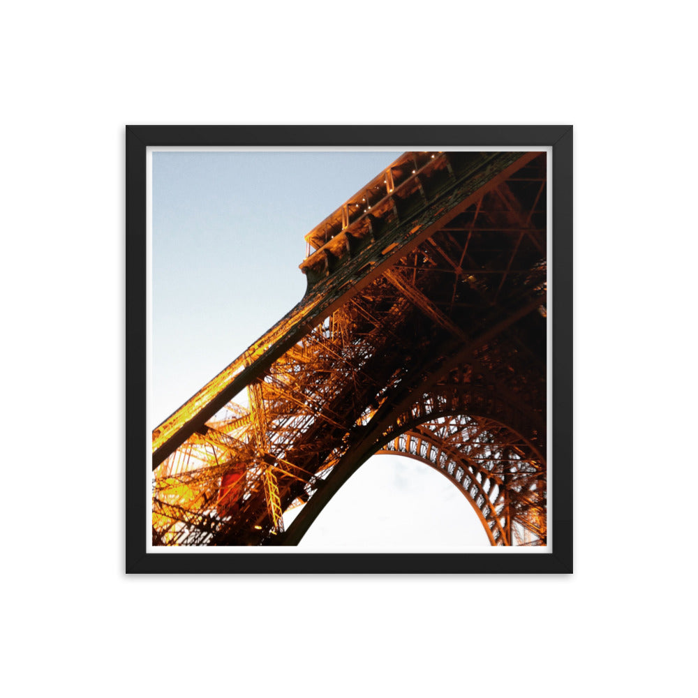 Eiffle Tower Framed Poster