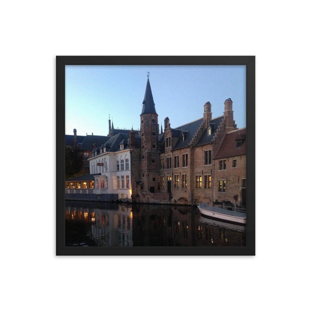 Bruges Framed Poster