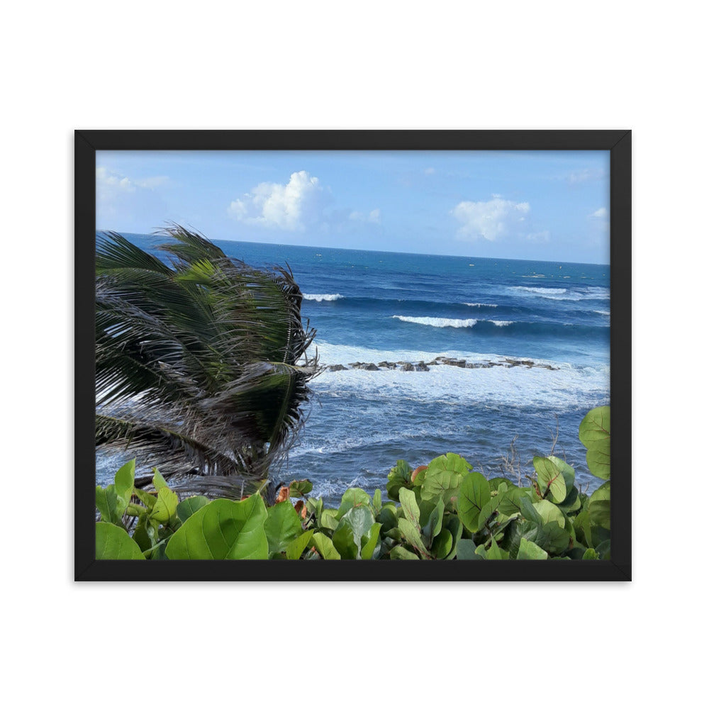 Ocean Breeze Framed Poster