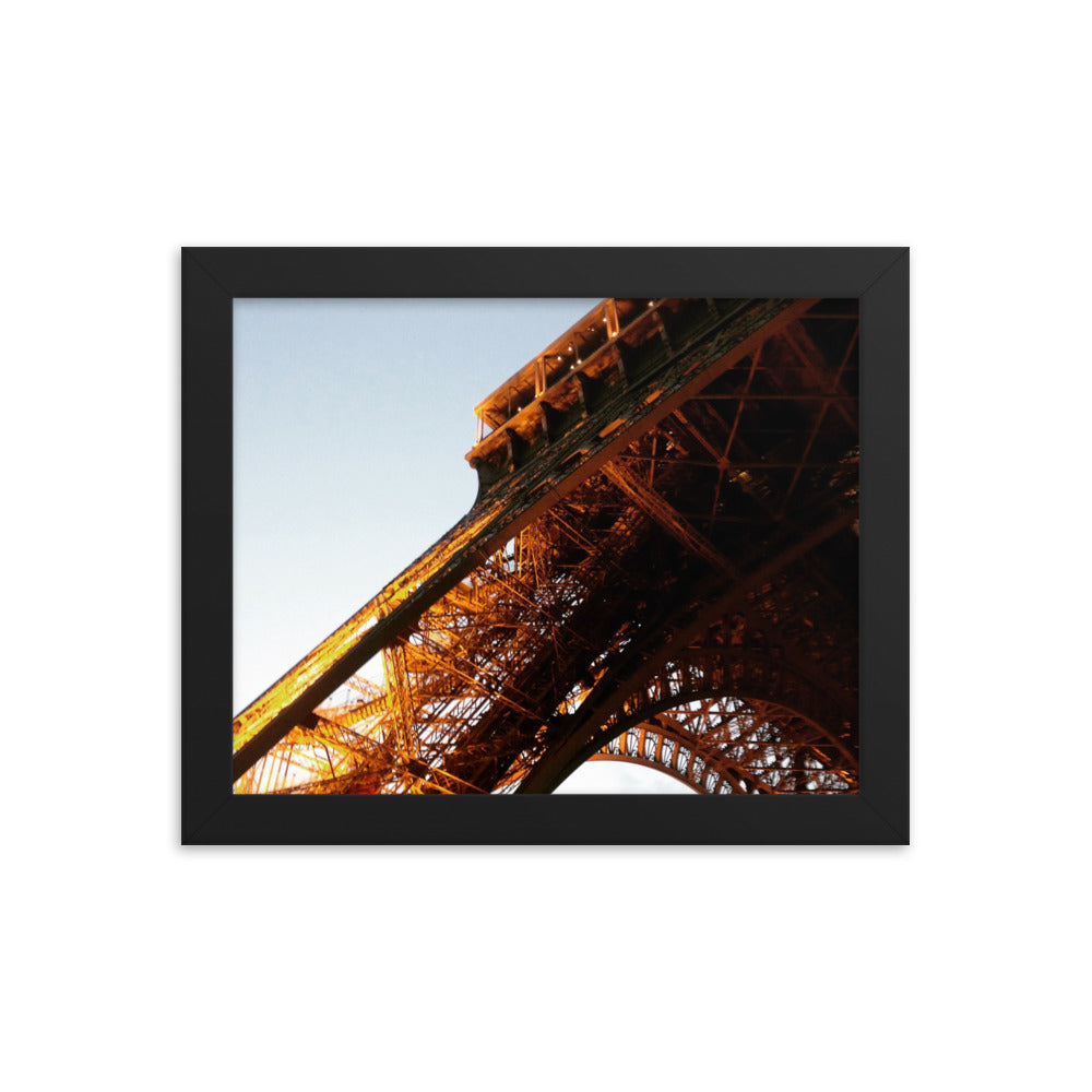 Eiffle Tower Framed Poster