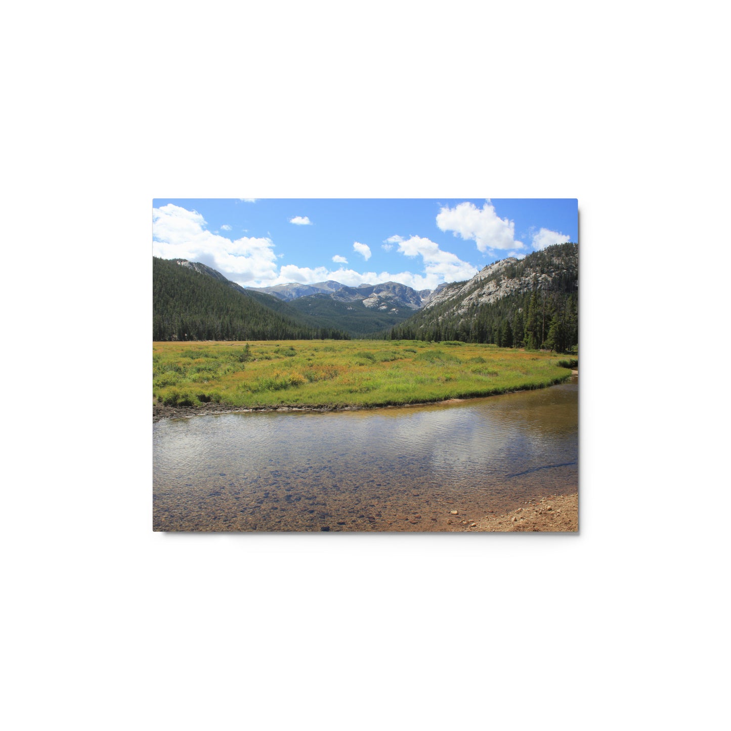 Alpine River Metal Print