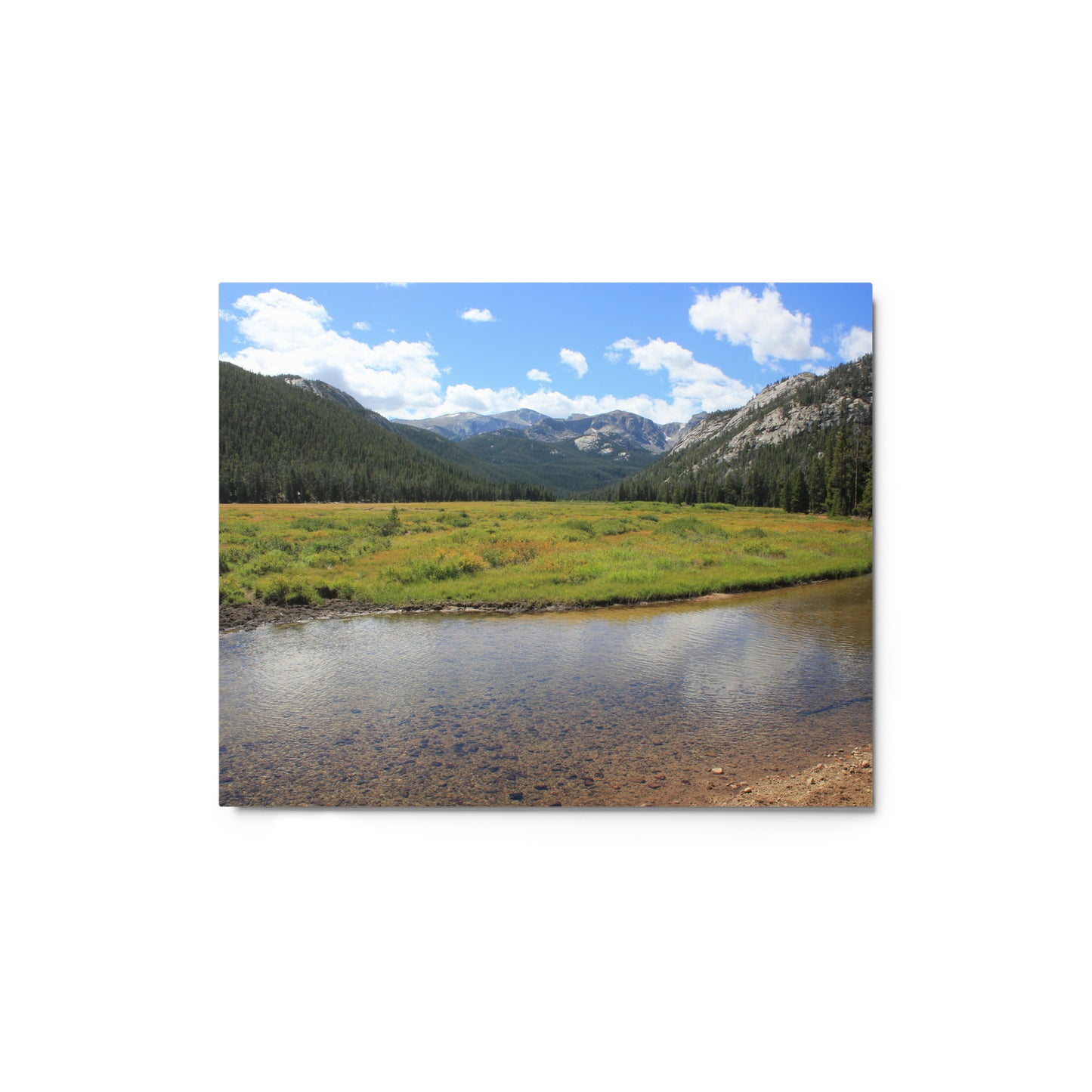 Alpine River Metal Print