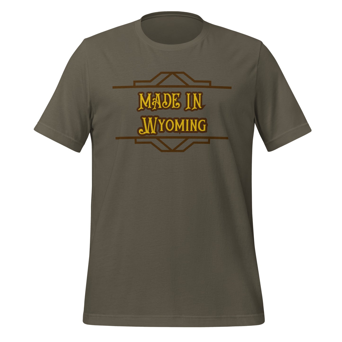 Made in Wyoming Unisex t-shirt