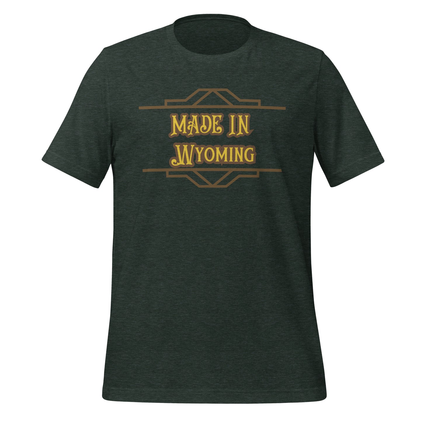 Made in Wyoming Unisex t-shirt