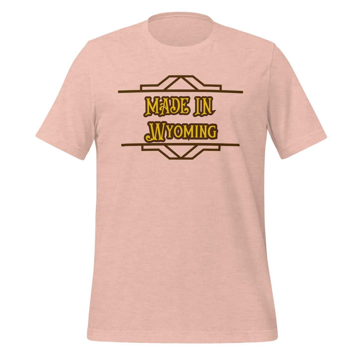 Made in Wyoming Unisex t-shirt