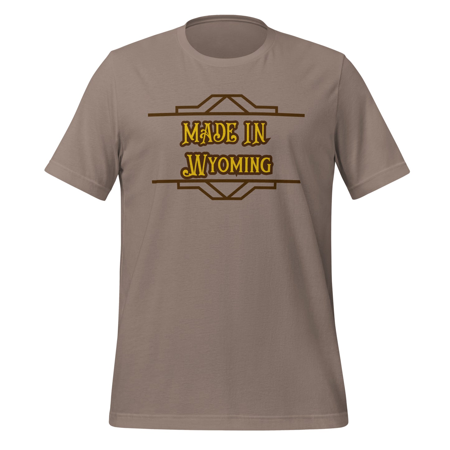 Made in Wyoming Unisex t-shirt