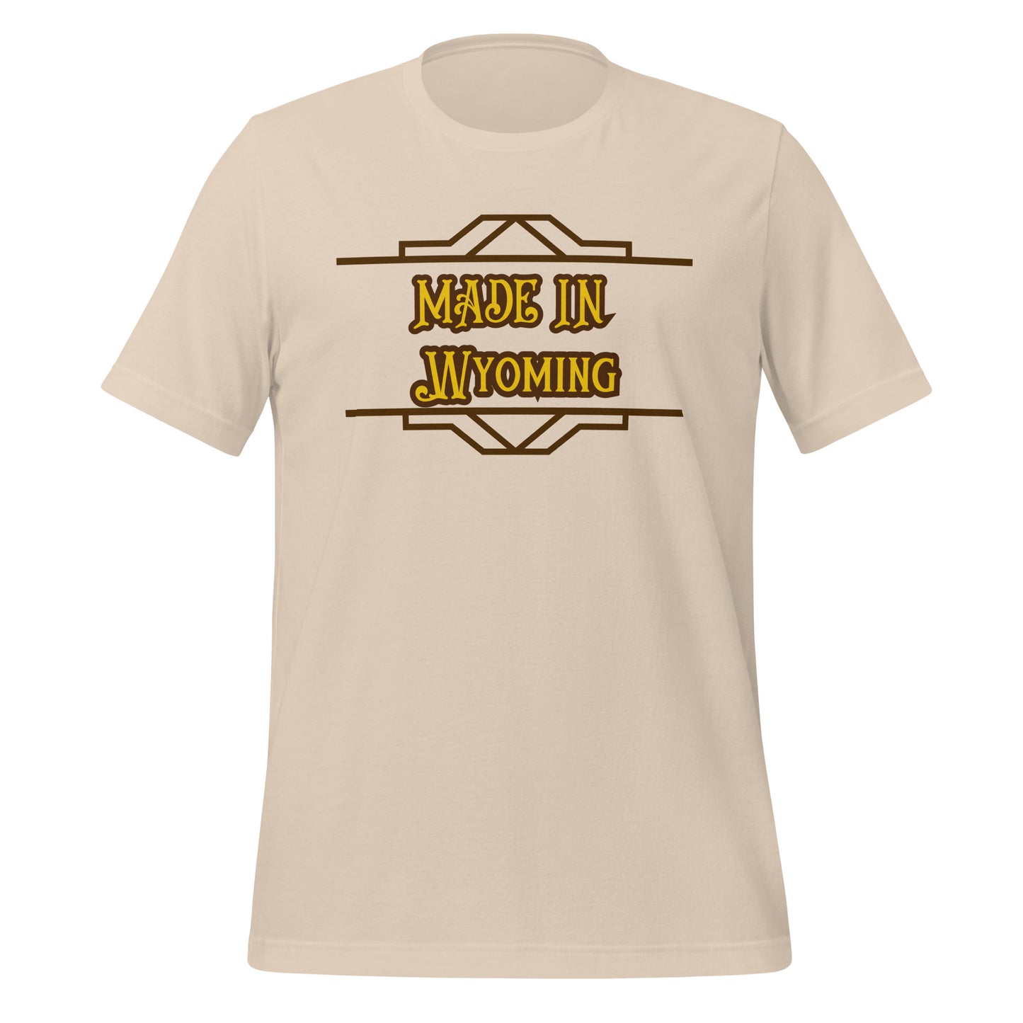 Made in Wyoming Unisex t-shirt