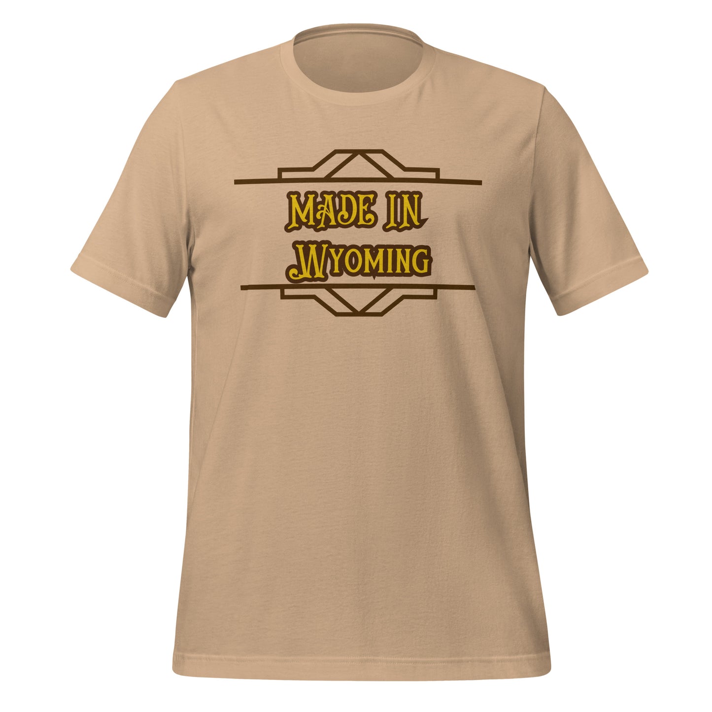 Made in Wyoming Unisex t-shirt