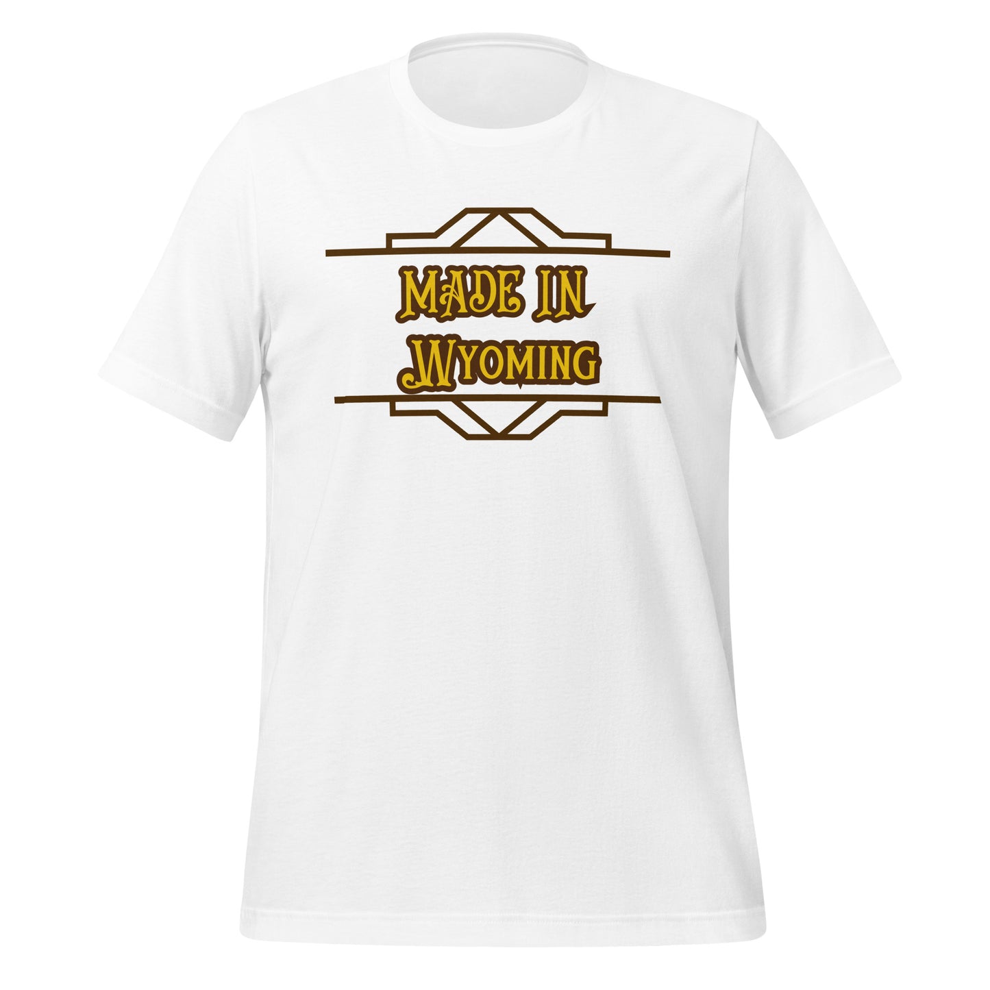 Made in Wyoming Unisex t-shirt