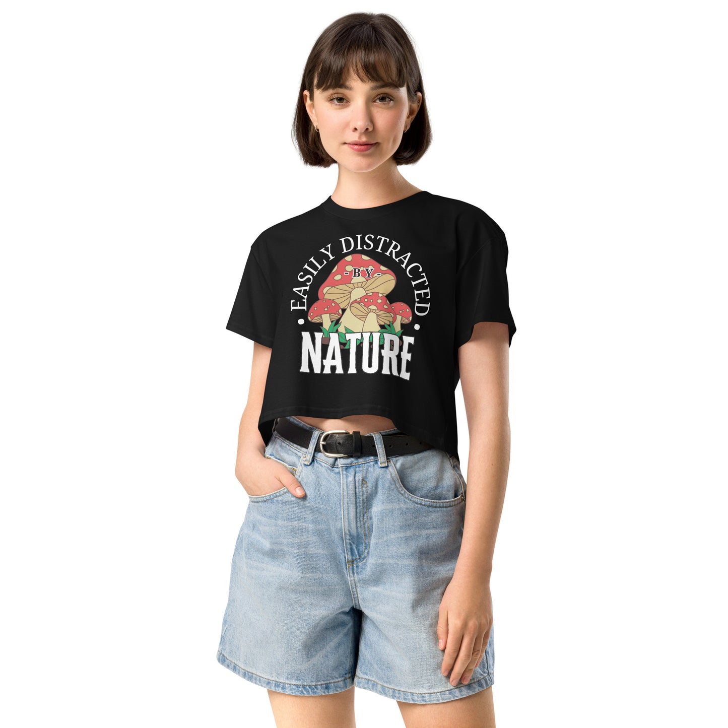 Psychedelic Nature Crop Top