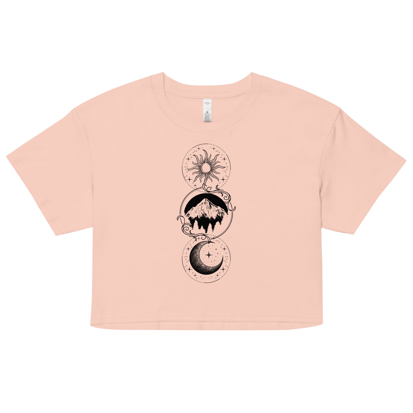 Celestial Light Women’s crop top