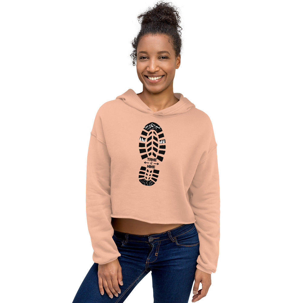 Take a Hike Crop Hoodie