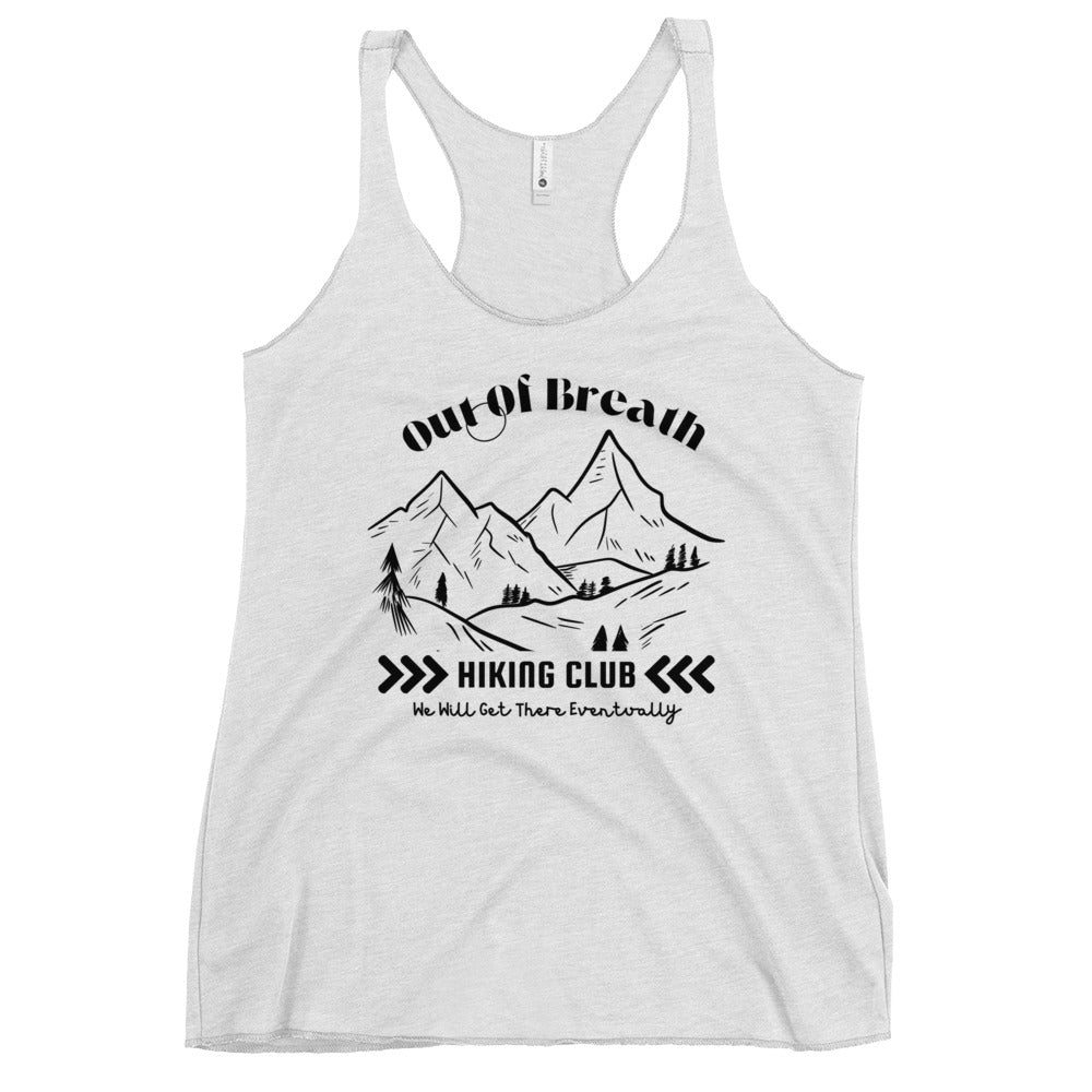 Out Of Breath Women's Racerback Tank Light