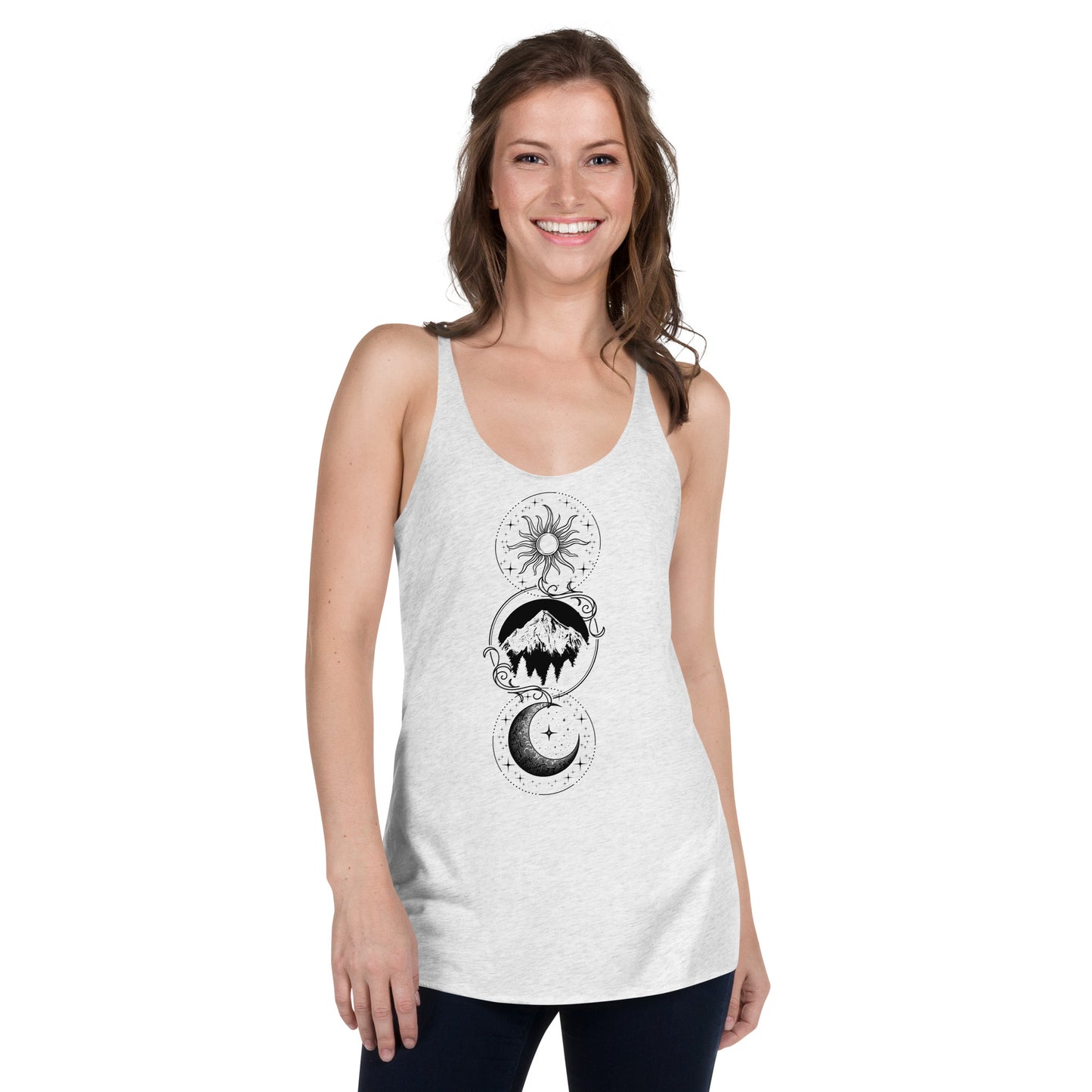 Celestial Light Women's Racerback Tank