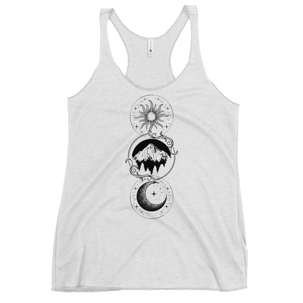 Celestial Light Women's Racerback Tank