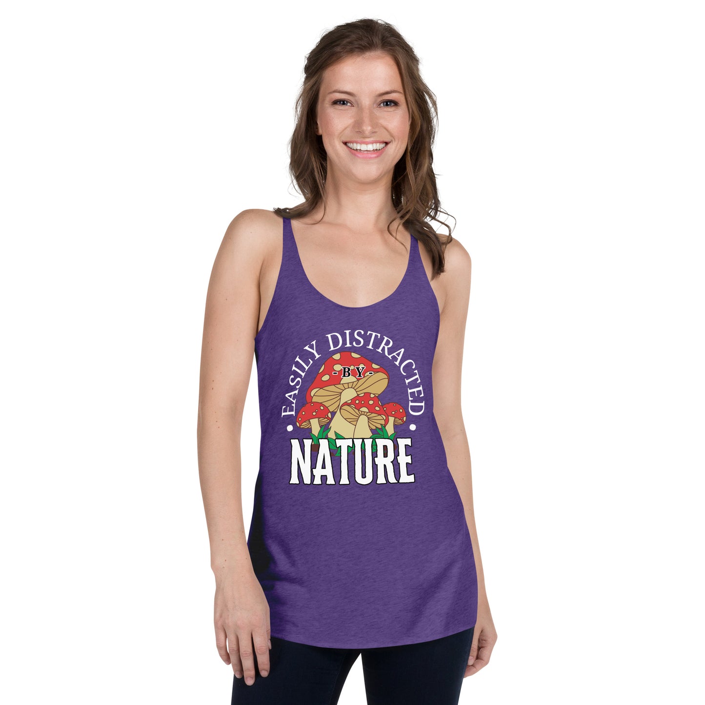 Psychedelic Nature Women's Racerback Tank