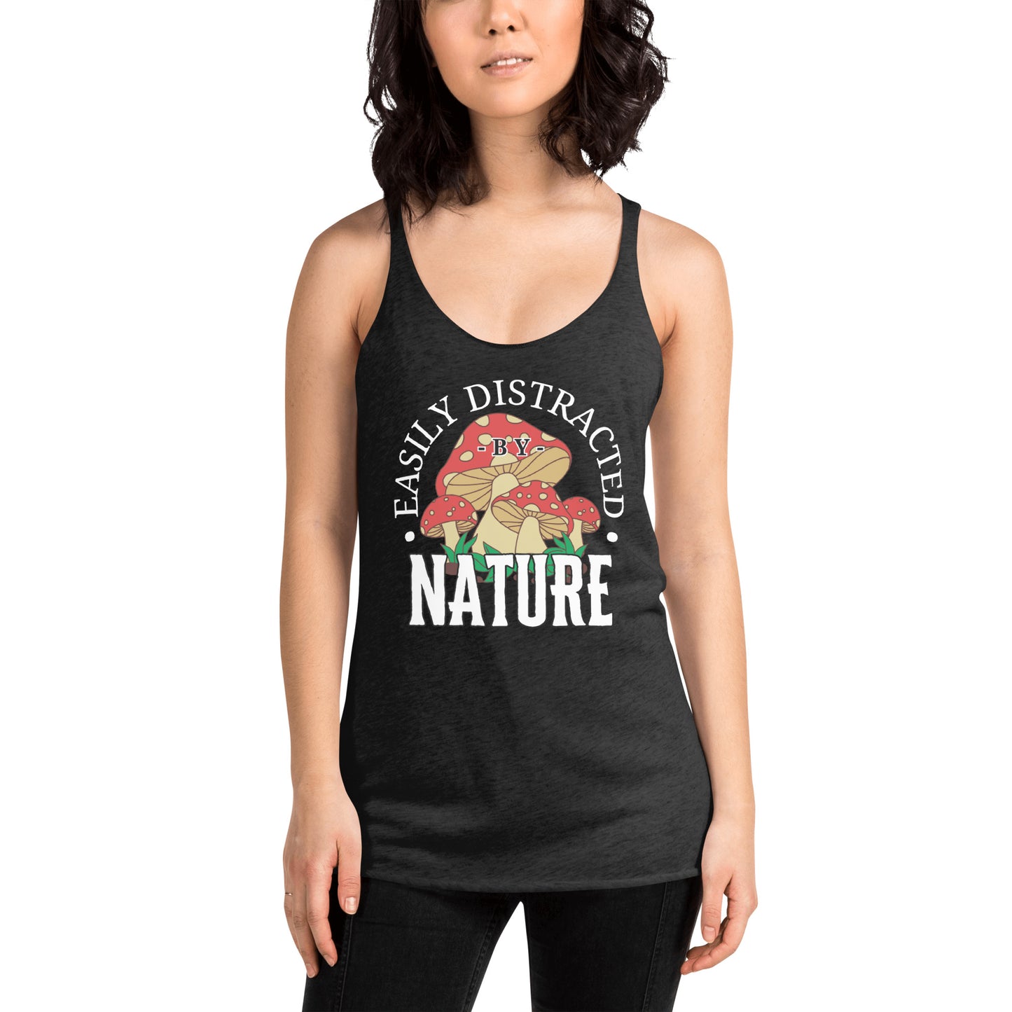 Psychedelic Nature Women's Racerback Tank