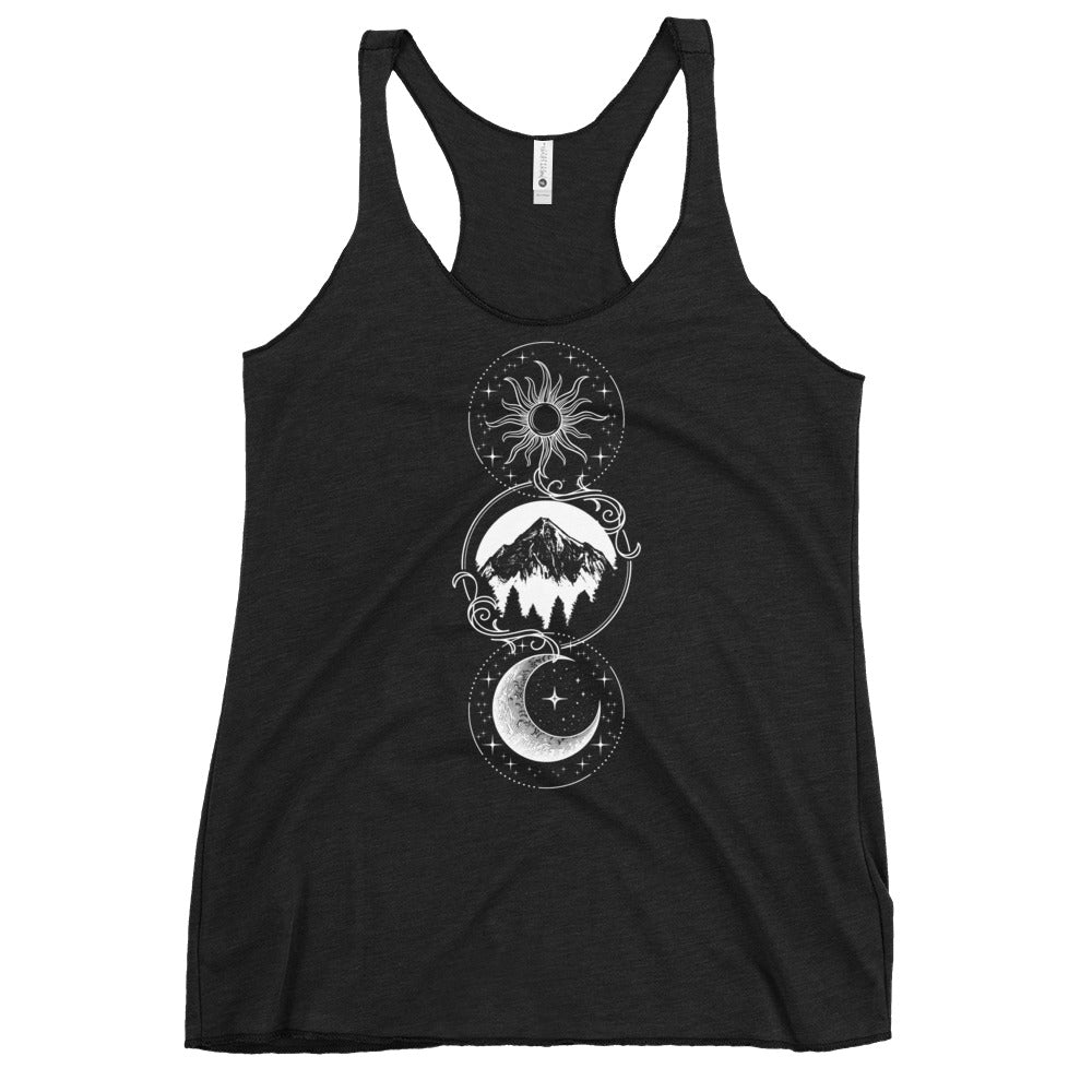 Celestial Dark Women's Racerback Tank