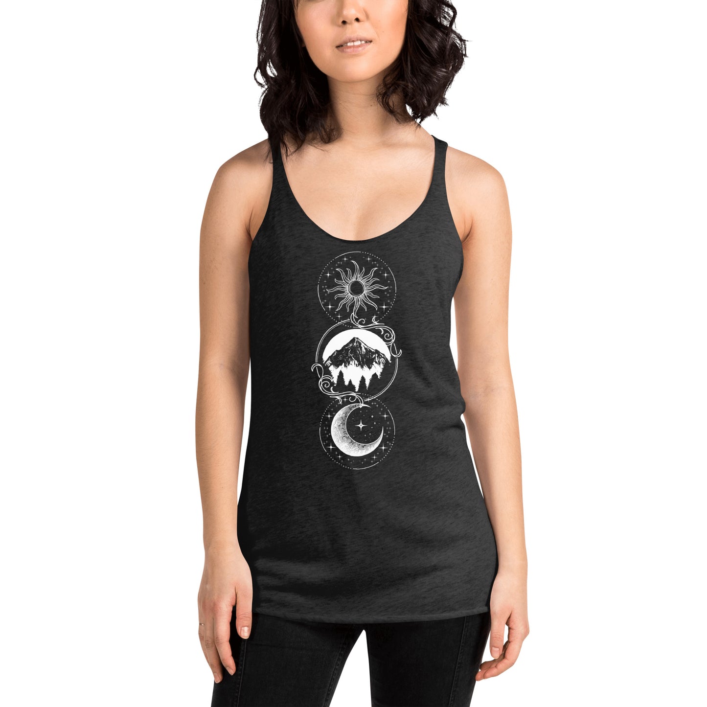 Celestial Dark Women's Racerback Tank