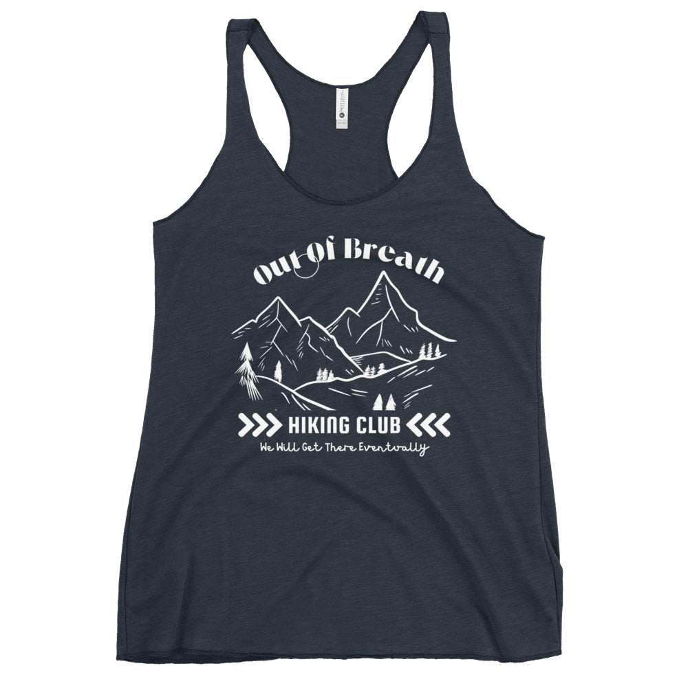 Out Of Breath Women's Racerback Tank Dark