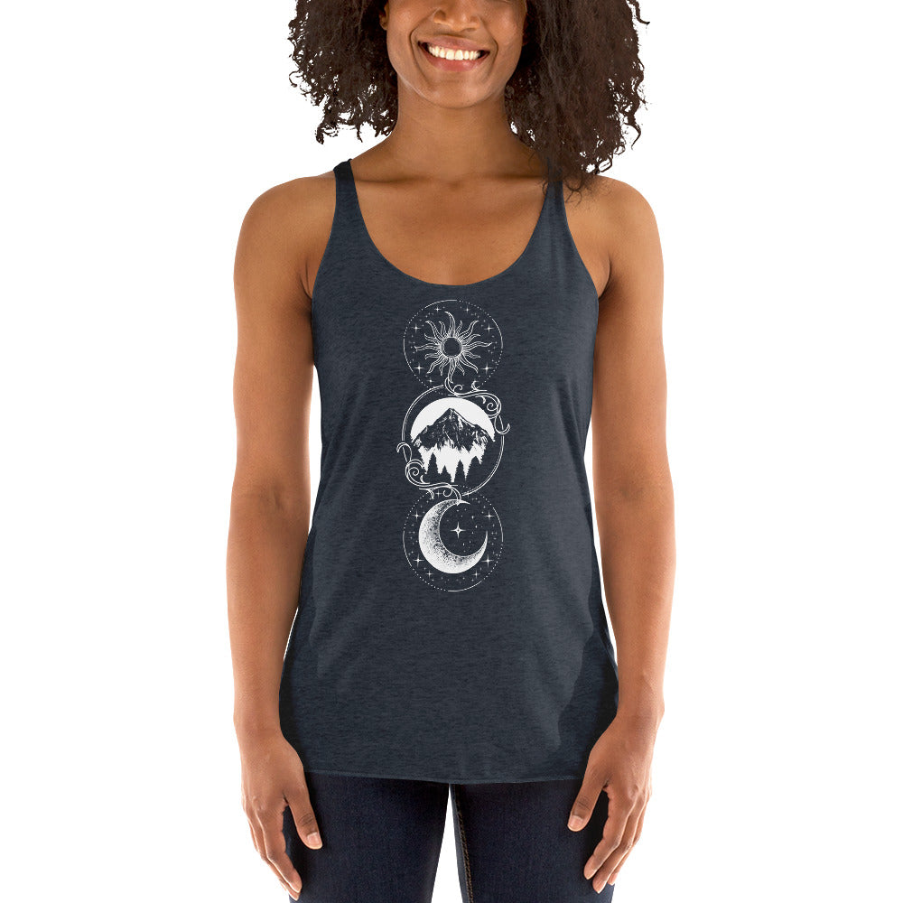 Celestial Dark Women's Racerback Tank