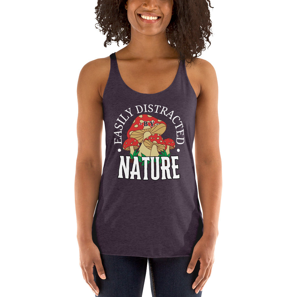 Psychedelic Nature Women's Racerback Tank