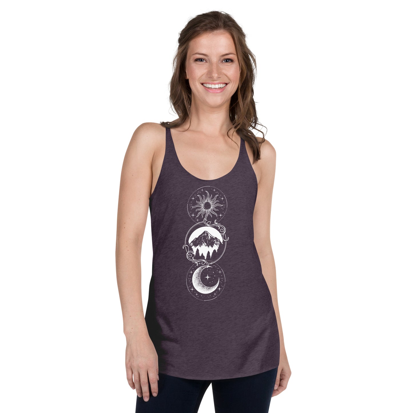 Celestial Dark Women's Racerback Tank