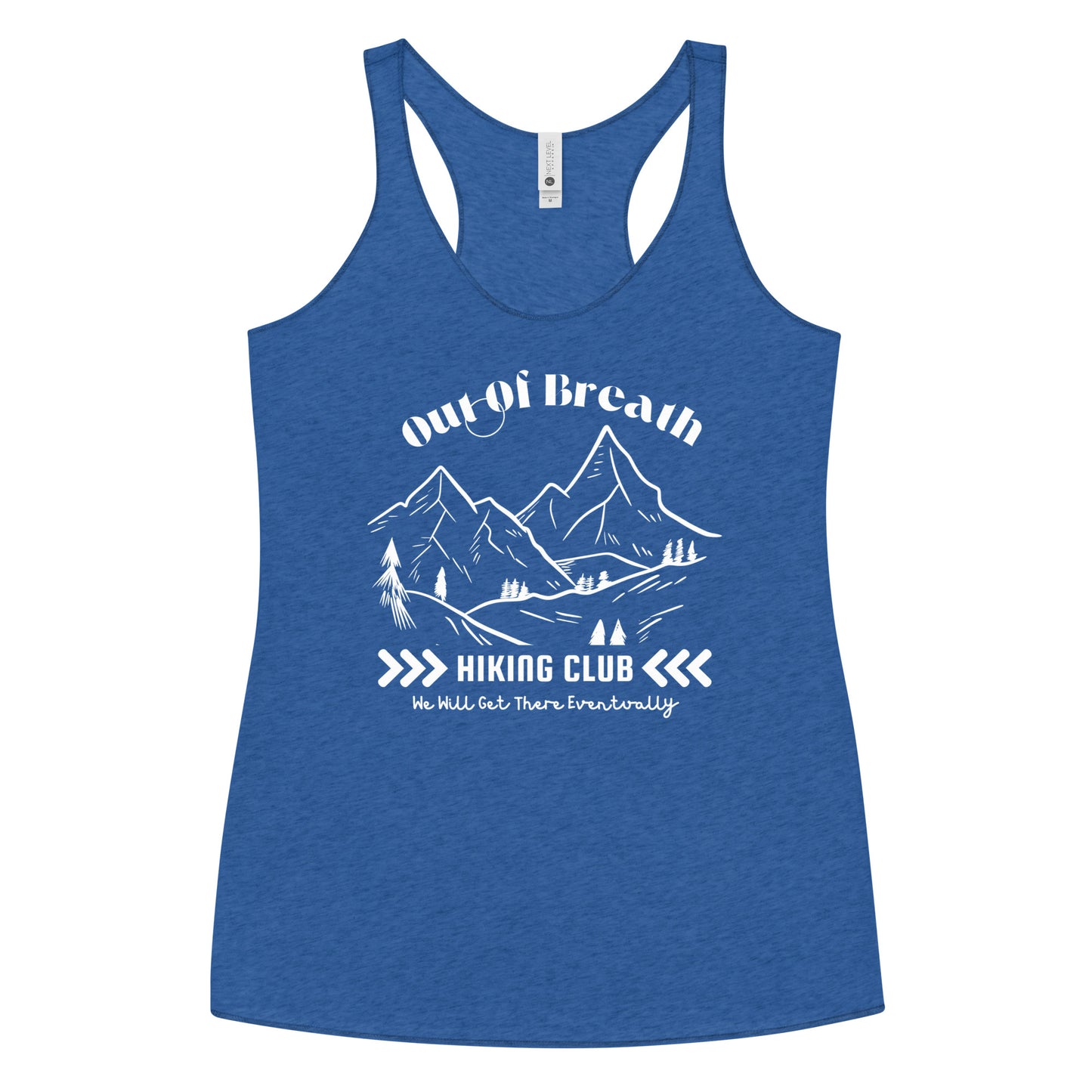 Out Of Breath Women's Racerback Tank Dark