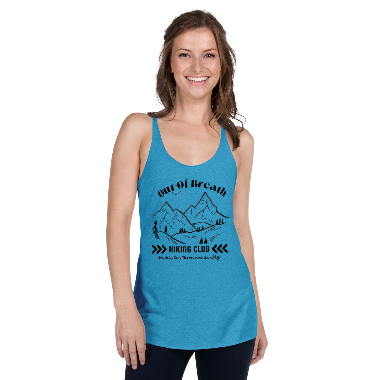 Out Of Breath Women's Racerback Tank Light