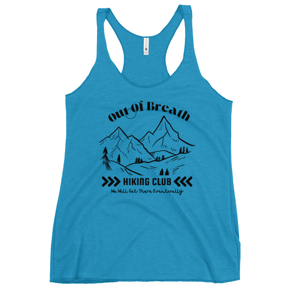 Out Of Breath Women's Racerback Tank Light