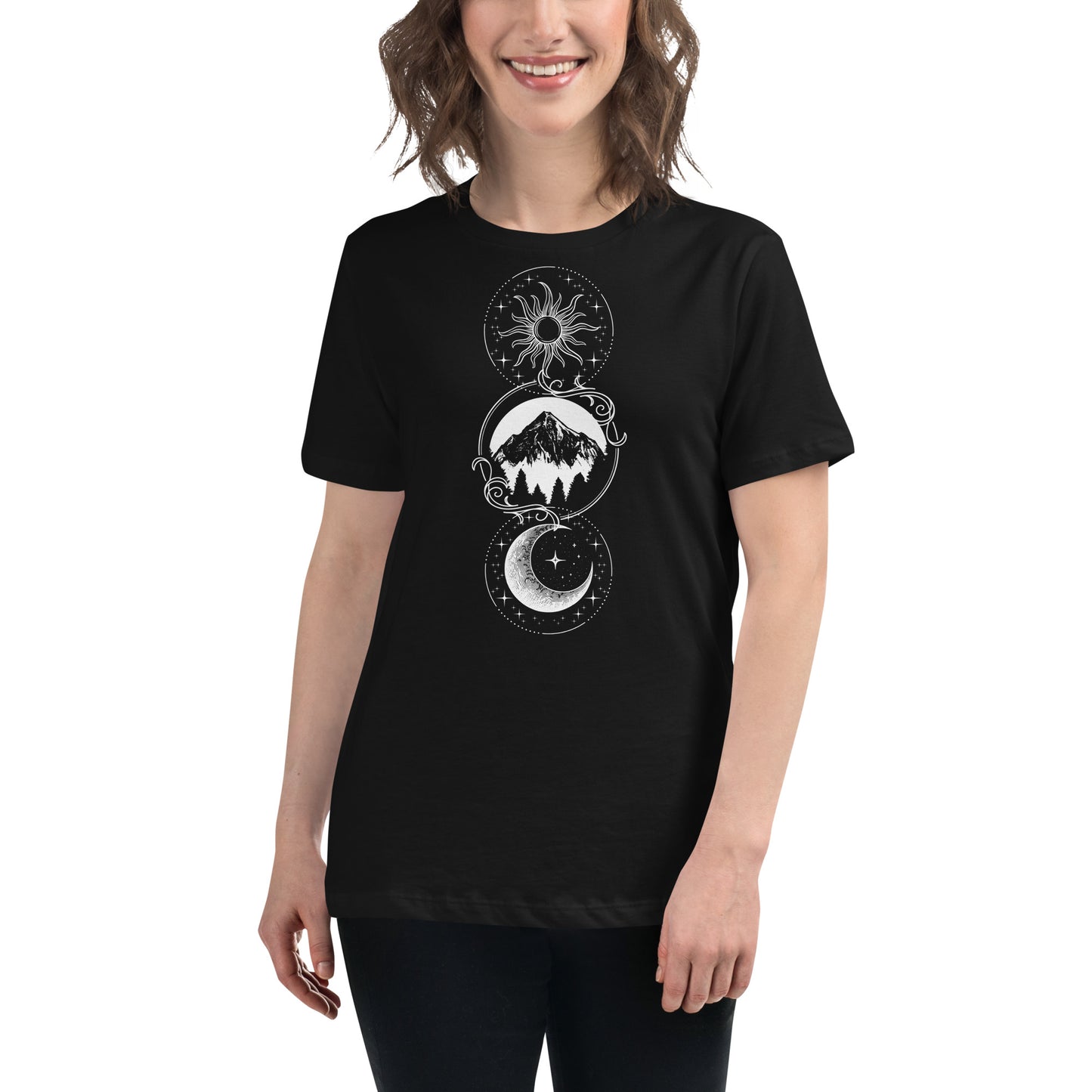 Celestial Dark Women's Relaxed T-Shirt