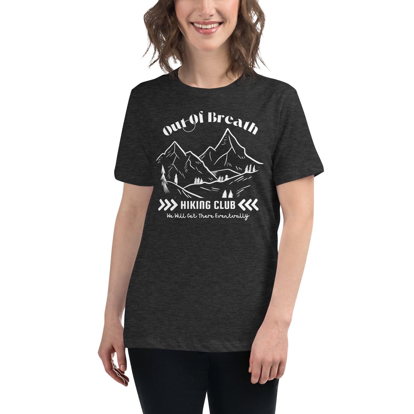 Out Of Breath Women's Relaxed T-Shirt Dark