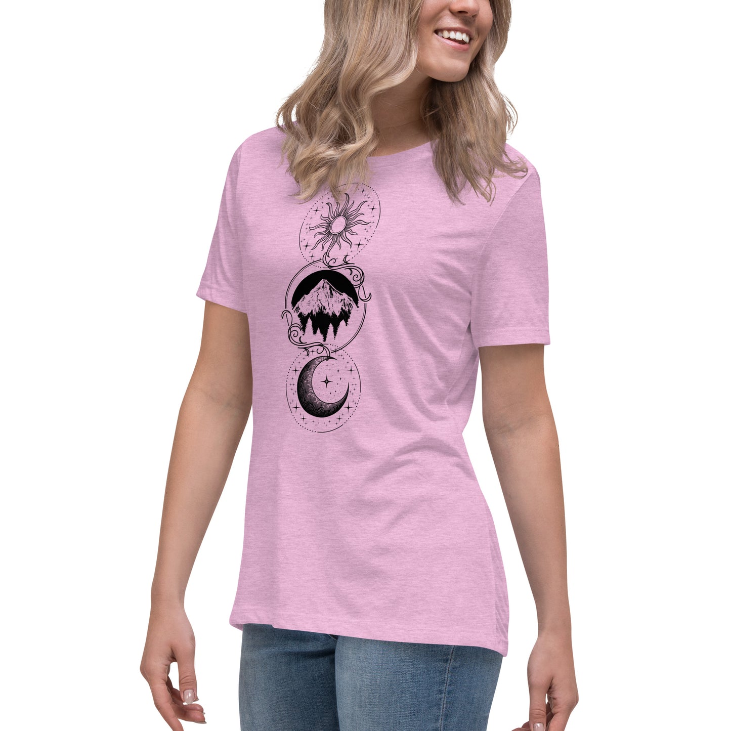 Celestial Light Women's Relaxed T-Shirt