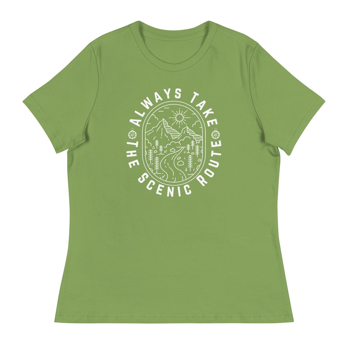 Scenic Route Dark Women's Relaxed T-Shirt