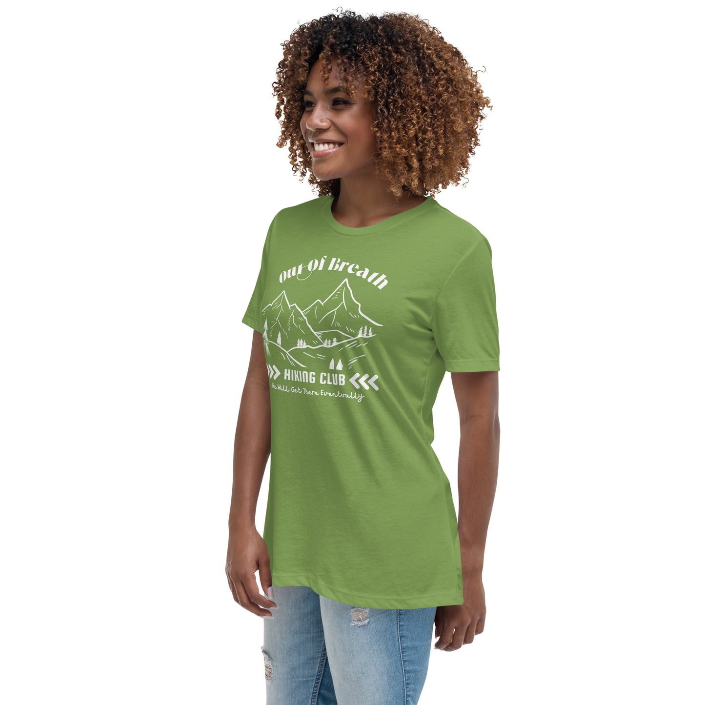 Out Of Breath Women's Relaxed T-Shirt Dark