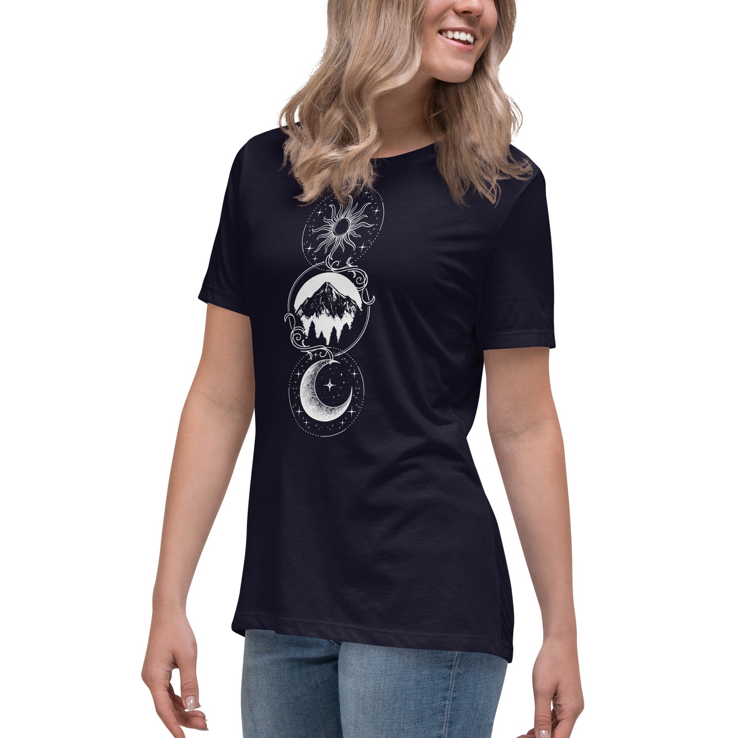 Celestial Dark Women's Relaxed T-Shirt